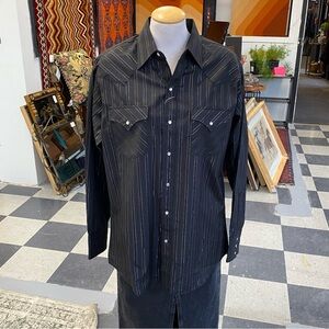 Ely Cattleman Black Dress Shirt